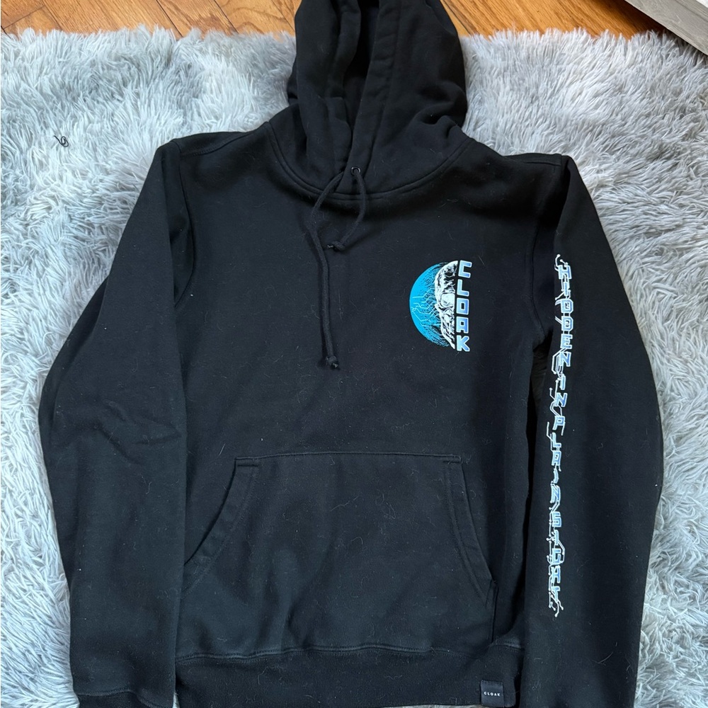CLOAK Skull Black Hoodie